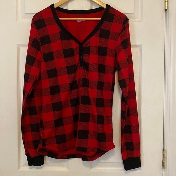 Buffalo Plaid Pajama Set - Picture 1 of 5